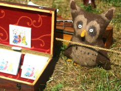 Uhlenflug spielte auf dem Mittelaltermarkt an der Grönsfurth: Minnesang, Pilgerlieder, Instrumentalmusik